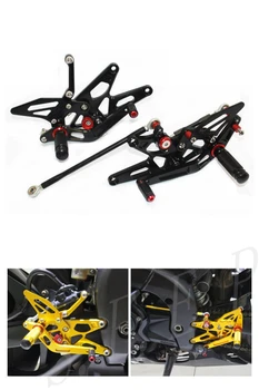 

CNC Adjustable Rearsets Foot Pegs Rear Set For Yamaha YZF R1 2004-2005-2006