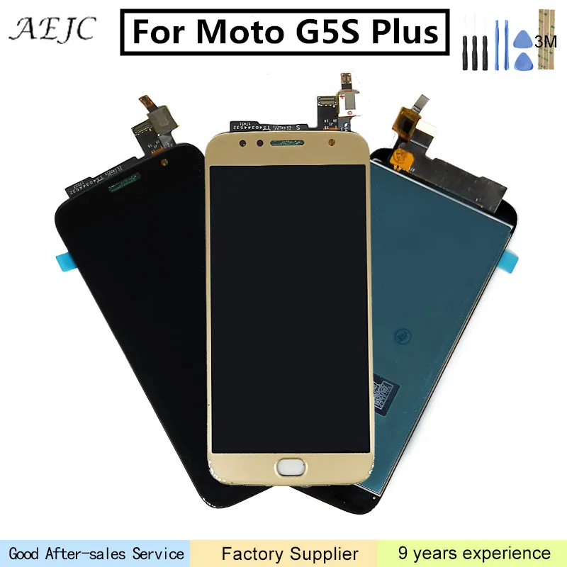 5.5&quot For Motorola Moto G5S Plus LCD Display Touch Screen Panel with Digitizer Assembly Replace XT1802 Xt1803 XT1805 Xt1086 | Мобильные