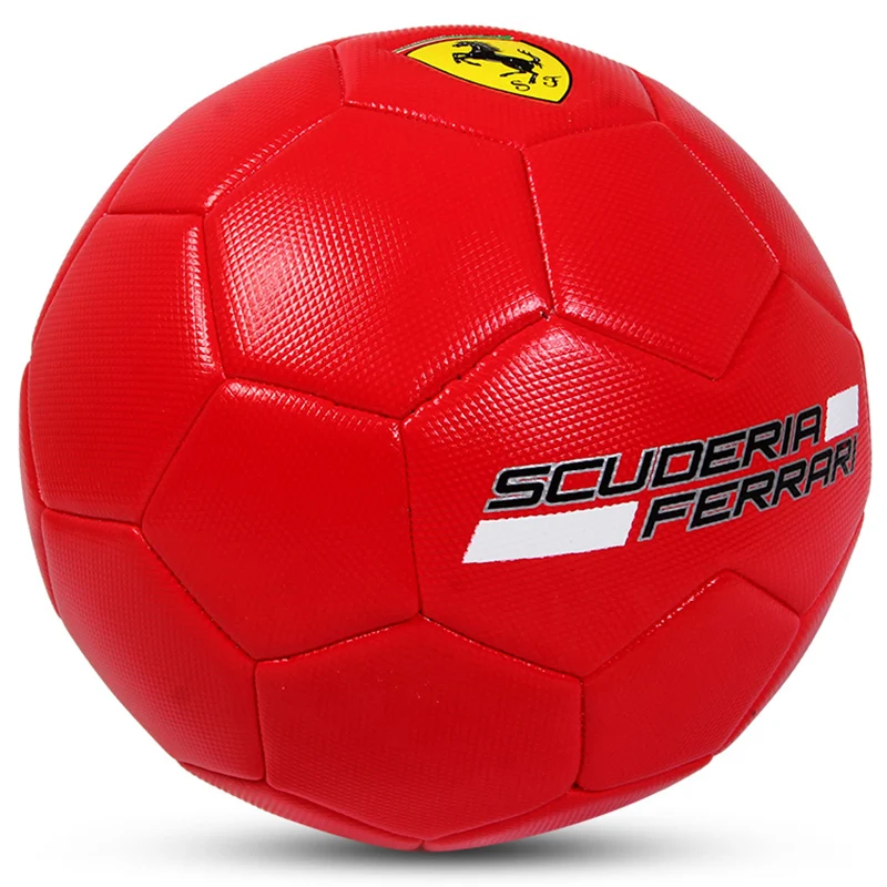

Ferrari F666 #5 Machine Sewing Soccer Ball High Rebound PVC Rubber Surface Durable Training Soccer Ball Kids Outdoor Sports Toy