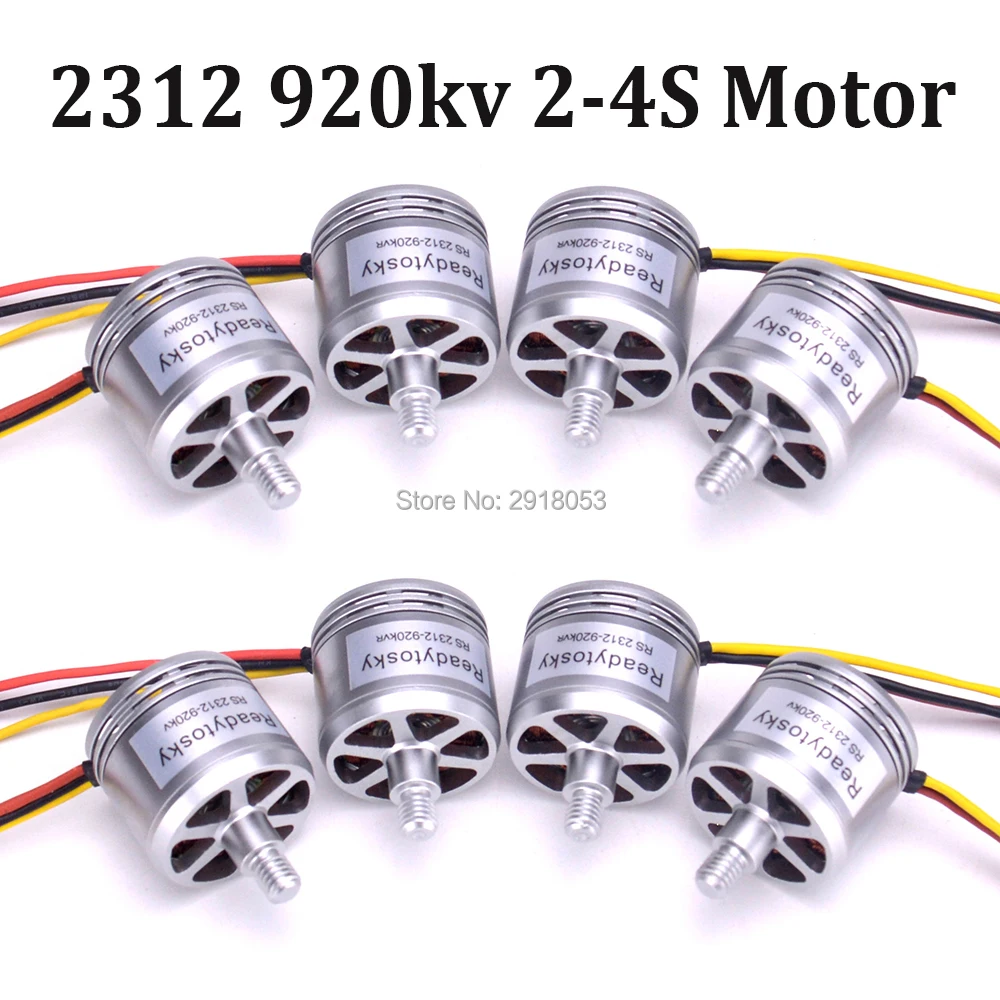 

New 2312 920KV KV920 CW CCW Brushless Motor 2-4s Support 9450 Propeller for F450 F550 S500 RC FPV Quadcopter Multicopter