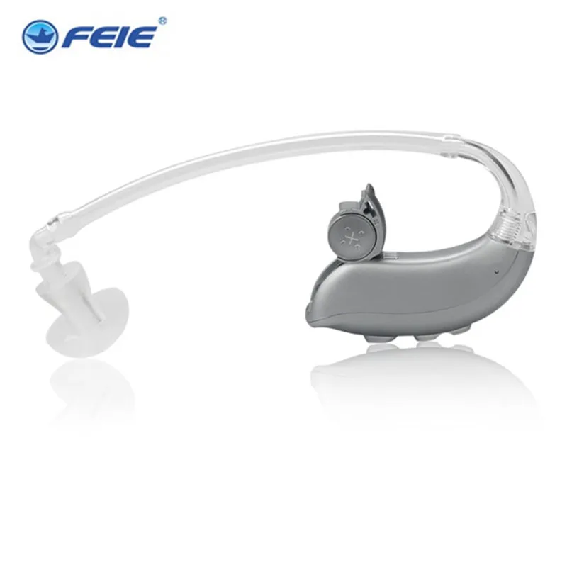 

Behind the ear 8 Channel Tinnitus Hearing Aid for Severe Profound Loss frequency adjustable Programming PC Deaf Machine MY-26