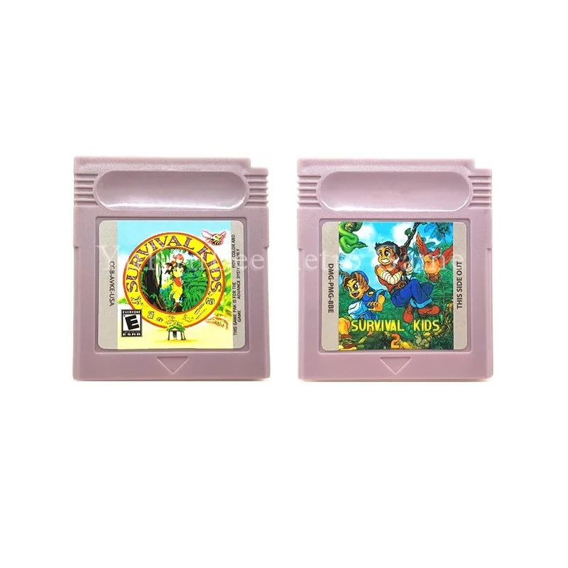 

Video Game Cartridge Card Survival Kids Series for 16 Bit Game Console US/EU General Version English Language