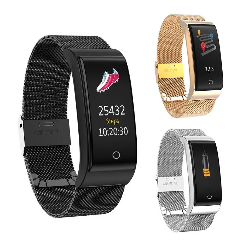 

F4 Bluetooth 0.96inch Screen Blood Pressure Heart Rate Monitor Smart Watch
