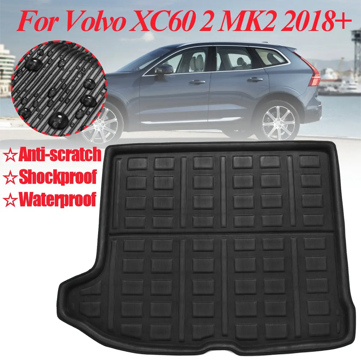 Для Volvo XC60 2 MK2 2018 + 2019 защита от грязи и грязи| |