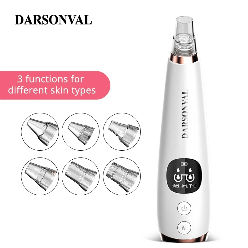 

DARSONVAL blackhead remover tools for acne pore cleaner face care blackhead vacuum cleaner black dots pimple remover tool beauty