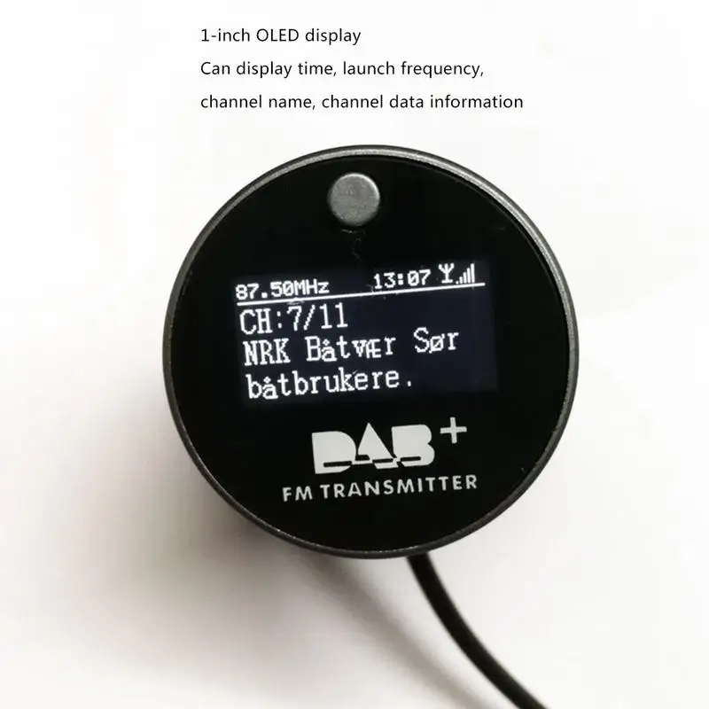 

DC 12V Universal Signal Amplifier Car Digital Radio DAB Receiver Extension Antenna Digital TV Receptor Signal Booster Cigarette