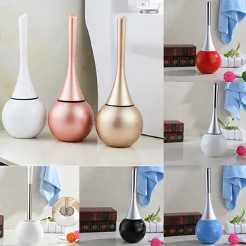 

Novel Toilet Brush Set with Stand Creative Vase Cleaning Brush set Bathroom Toilet Cleaning Tools