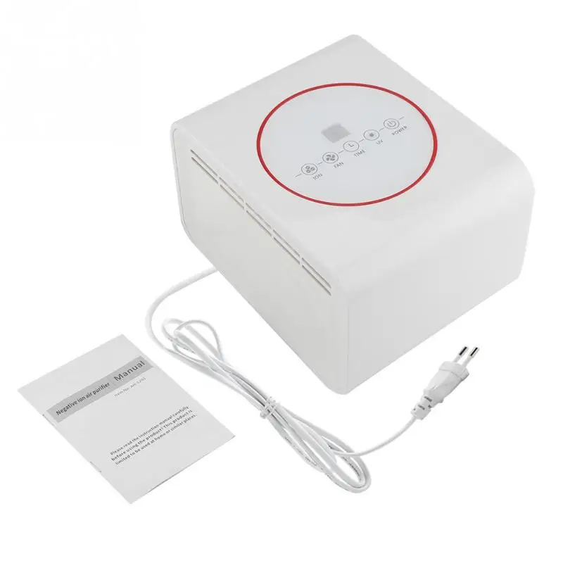 

110-220V Portable Air Purifier Cleaner Filter Sterilization Odor Removal Machine Remove Formaldehyde Smoke Dust Purification New
