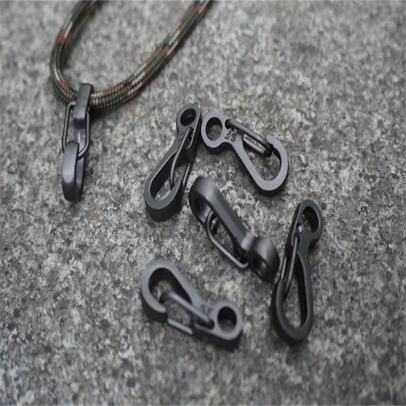 

Boundless Voyage Self Defense Outdoor Camping Multi-function Buckle Key Aluminum Alloy Climbing Chain Hook Hanging phone case