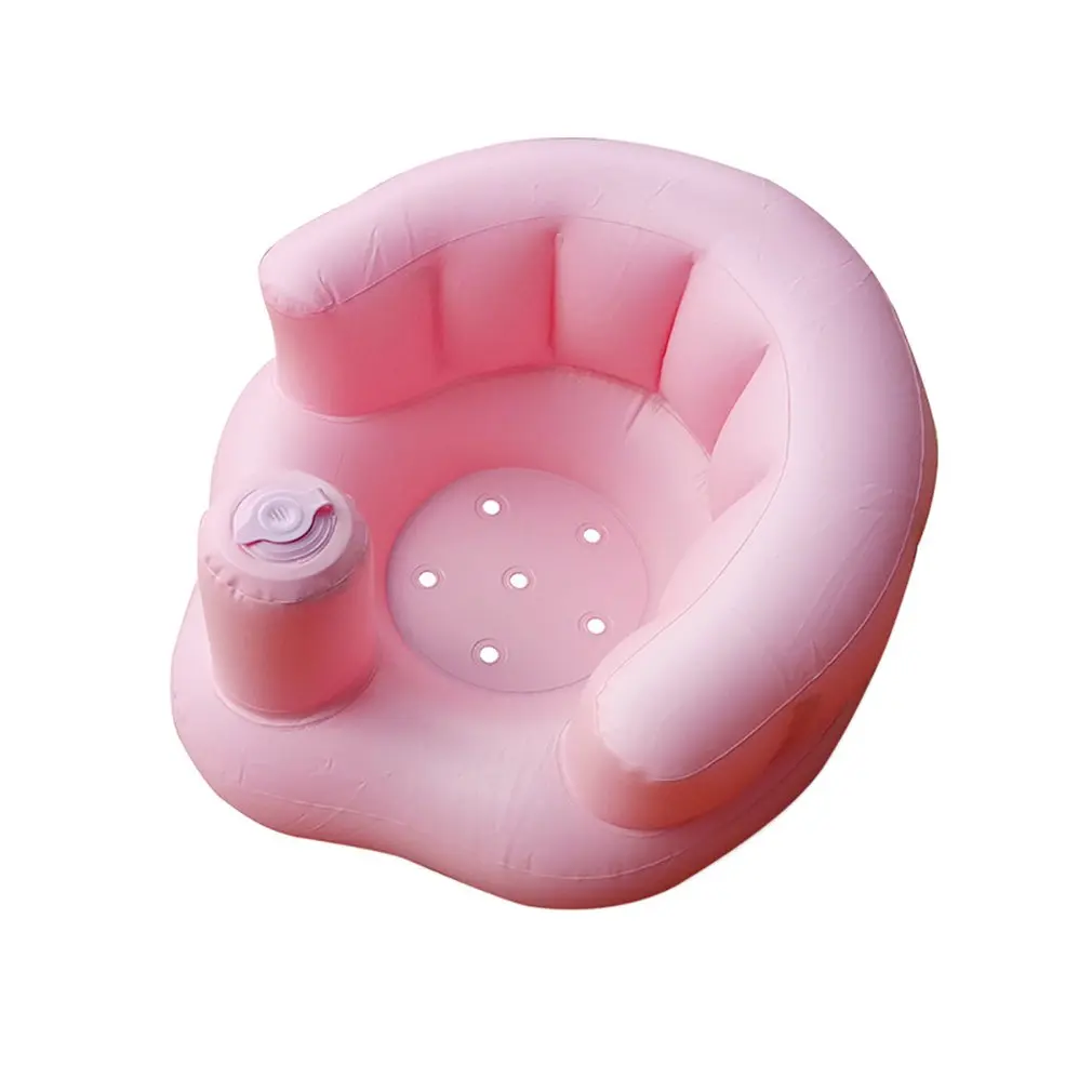 

PVC Inflatable Baby Safety Seat Adjustable Toddler Swimming Pool Bathing Tub Seat Pool Float Swimming with Bathtub Toys