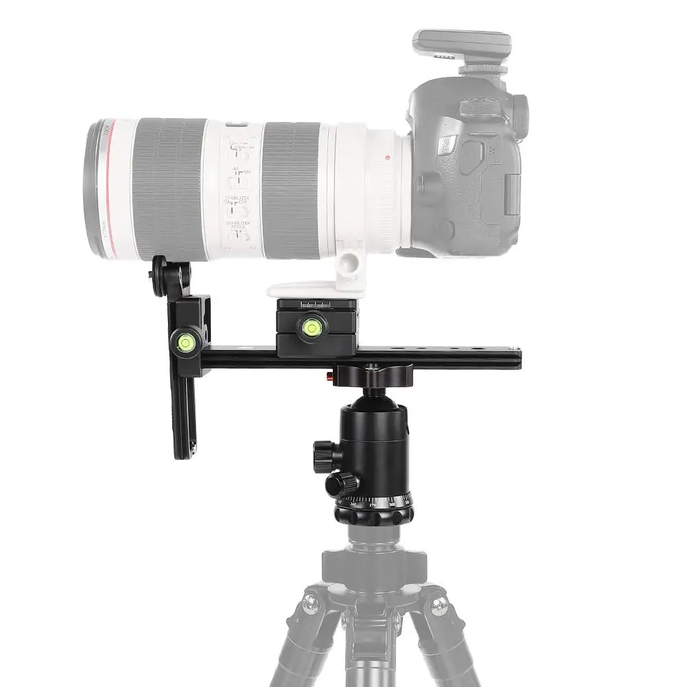 

L-200 Telephoto Lens Mount 1/4 Screw With Quick Release Plate Lens Bracket Hot