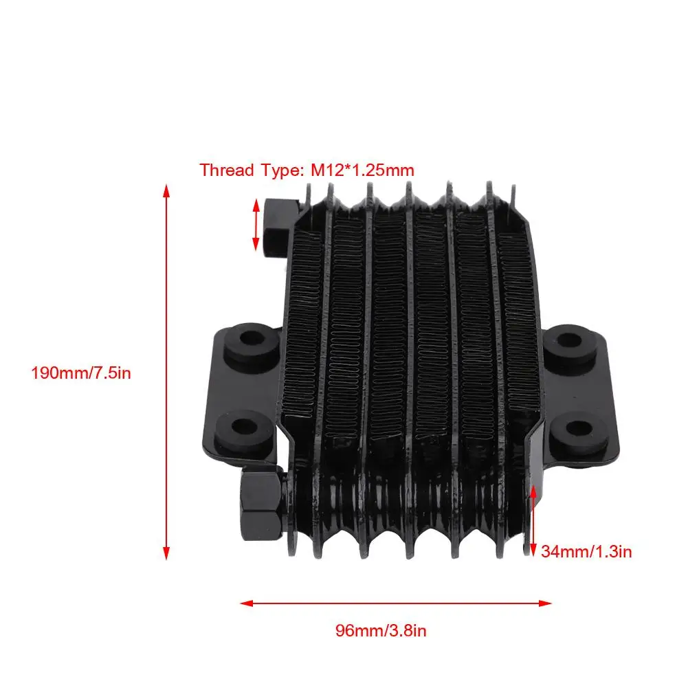 Быстро охлаждающее моторное масло для мотоцикла, масляный радиатор для охлаждения двигателя, комплект для Suzuki GN125 EN125 EN150 GZ125 GZ150