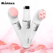 Щорске MS-6222 3-в-1 электрический эпилятор с эпиляции массаж глубокое очищение кожей головы инструменты волос Эпилятор релаксации