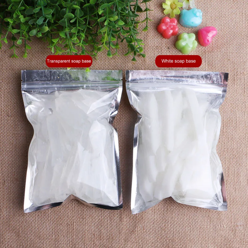 

250g Transparent White Soap Bases DIY Hand Making Transparent Soap Base Go To Blackhead Cleansing Soap Making