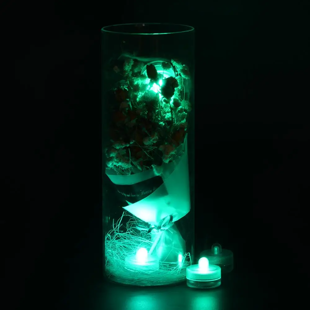 

Factory Direct Deal 2000pcs/Lot Original Super Submersible Floralyte Wedding Decoration LED Light Waterproof LED Candle Tealight