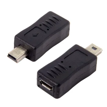 

10pcs/lot HTC Moto Nokia Moto Phone Micro USB Female to Mini USB Male data charger Adapter