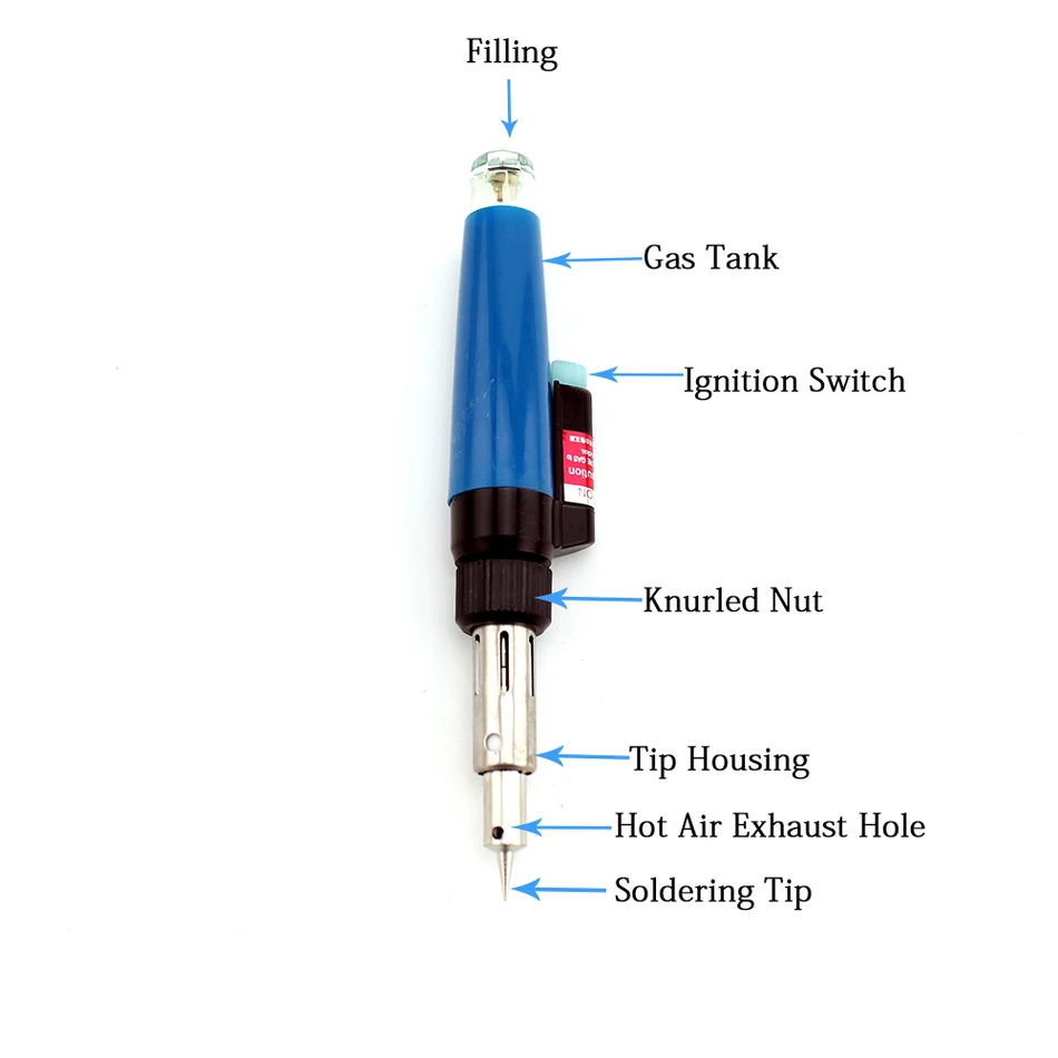 HT-E01 shape gas gun tool  multi-function gas torch soldering Cordless Refillable Butane Gas Soldering Iron Pen