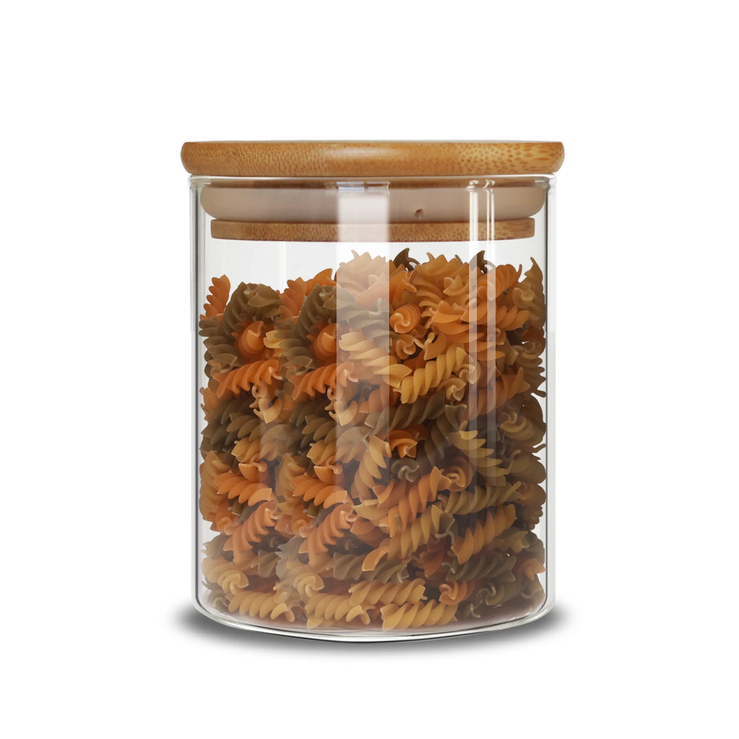 زجاج تخزين الزجاجات الجرار المنزلية المطبخ حاوية تخزين المواد الغذائية مربع