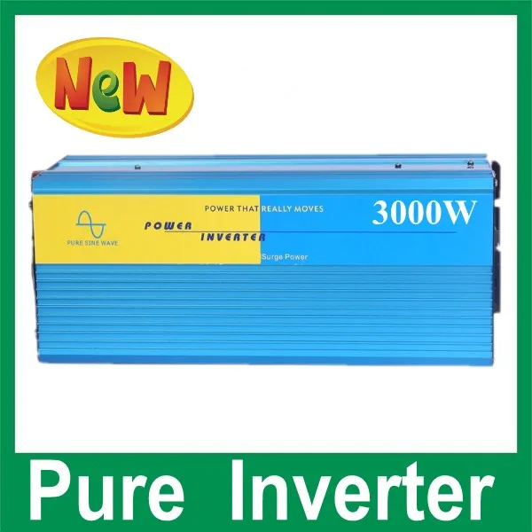 

Czysta sinusoida 3000W Pure sine wave inverter 3000W 110/220V 12/24VDC, Home Solar Inverter 3000w Pure Inverter peak 6000w
