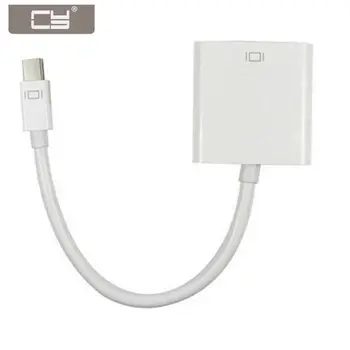 

CY Active Mini Displayport DP to VGA RGB Female Adapter Cable for Macbook Minitor Projector