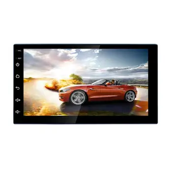 

7 Inch Touch Screen 2Din Quad-Core Android 8.1 Car Stereo MP5 Player GPS Navi AM FM Radio WiFi BT4.0 Phone Link Head Unit