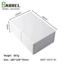 185*129*70 мм IP68 Водонепроницаемый Электронное соединение корпус инструмент «сделай сам» электротехническое оборудование розетка переключатель управления