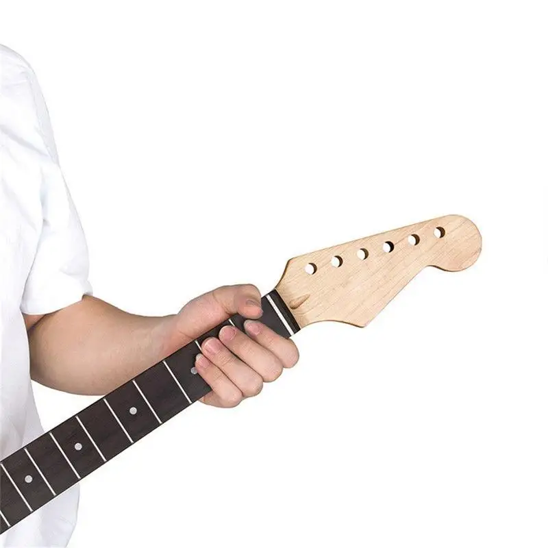 

Maple Electric Guitar Neck For Fender Strat ST TL Replacement Fretboard 22 Fret