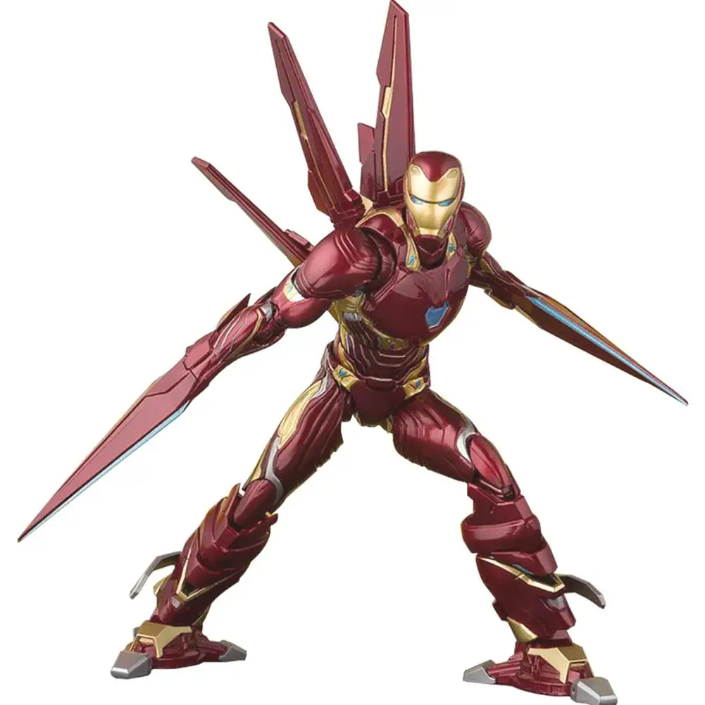 

Avengers Endgame Iron Man MK50 MK85 Nano Suit Armor Arc Reactor Figures Toy Anime Movie Avangers 4 Iron Man Figurine