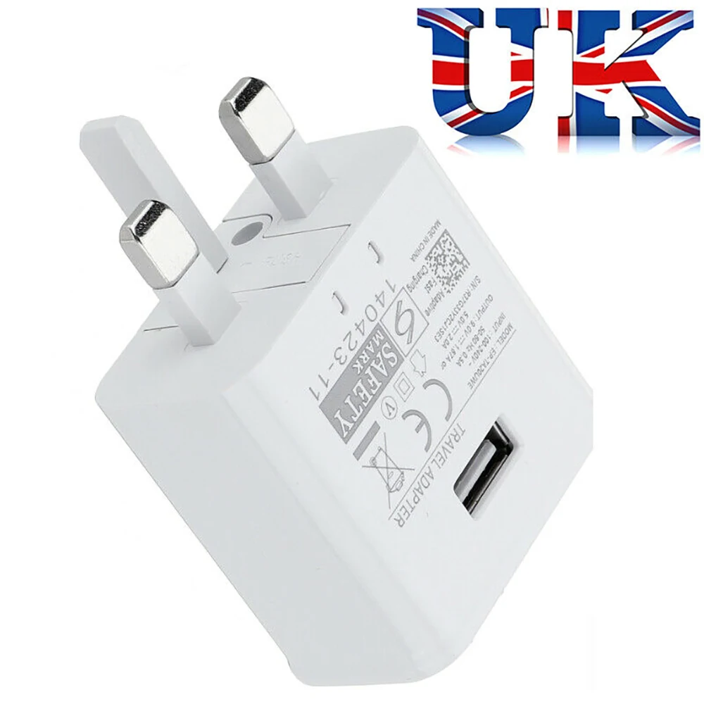 المملكة المتحدة التوصيل السفر الحائط USB محول الطاقة شاحن يو اس بي الهاتف المحمول سريع سريع شاحن محور الطاقة البنك شاحن سريع شاحن سيارة