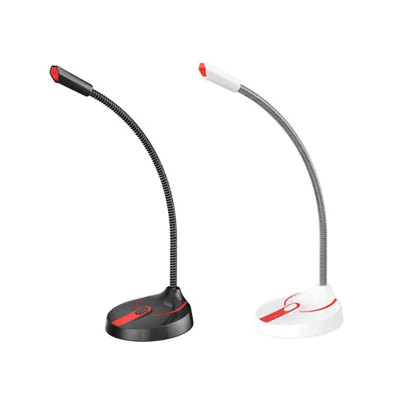 

Flexible Stand Studio Speech Omnidirectional Wired Microphone for Computer