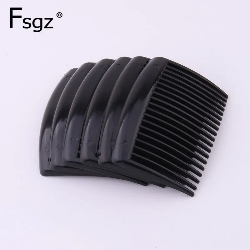 

Wholesale Hair Comb For Women Good Quality ABS Plastic Hair Combs DIY Basic Hair Combs Hair Accessories Wedding For Lady