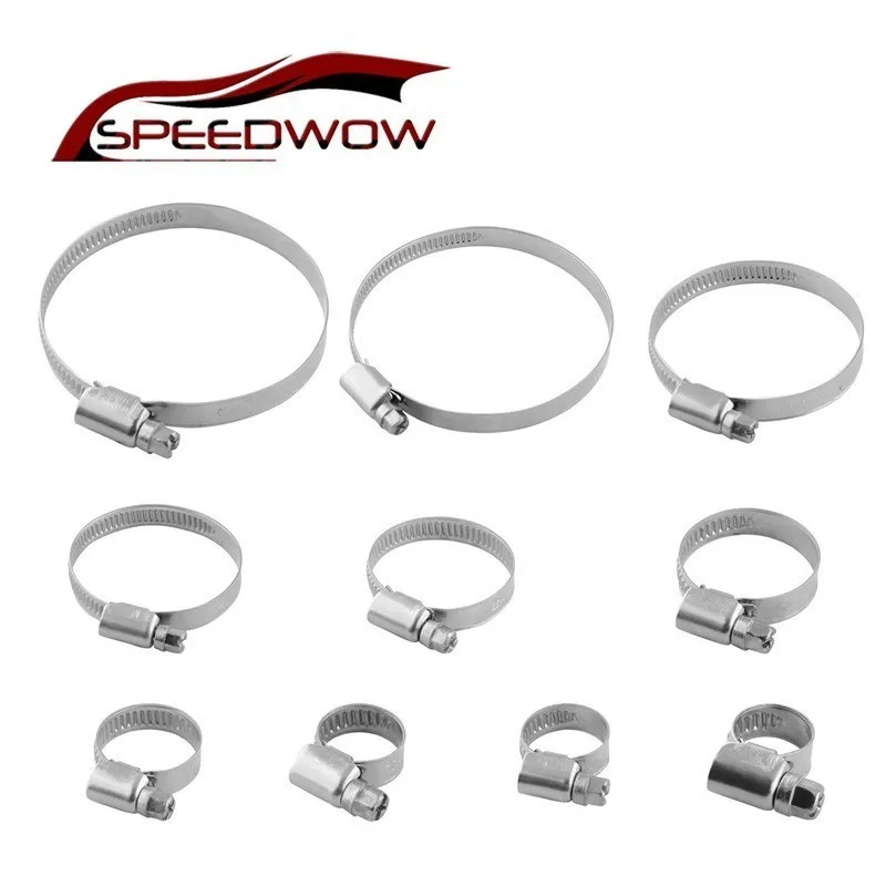 SPEEDWOW нержавеющая сталь 201 10 размеров Регулируемый червячный привод