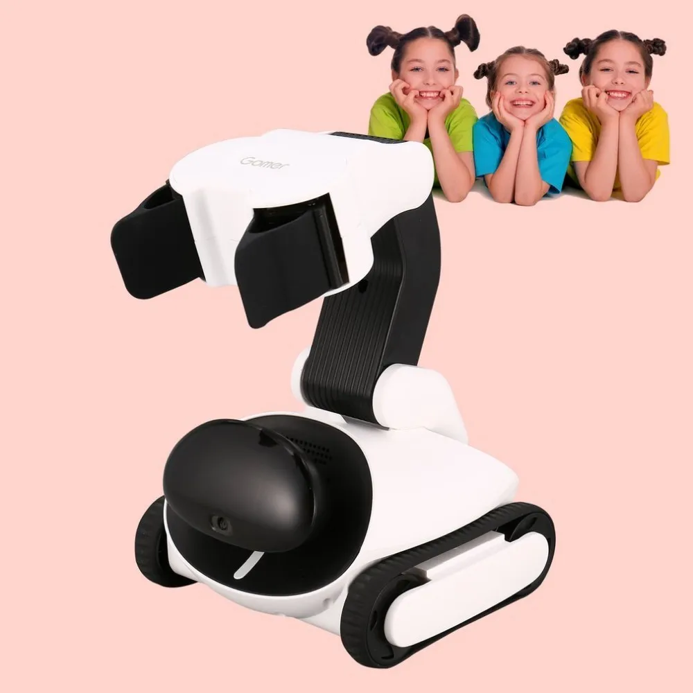 

Intelligent Early Education Robot GLI Gomer App Remote Control Programmable Visual Identify Usb RC Robot Toy for Kids EU Plug