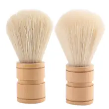 Портативный бритвенная щетка Парикмахерская для мужчин удаление бороды Инструмент v