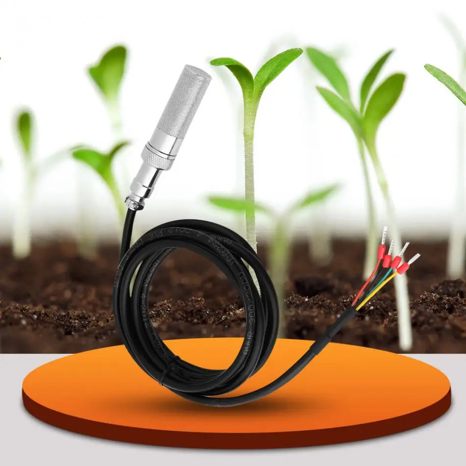 

Soil Temperature Humidity Sensor FS200-SHT10 Soil Temperature and Humidity Sensor Probe 2019