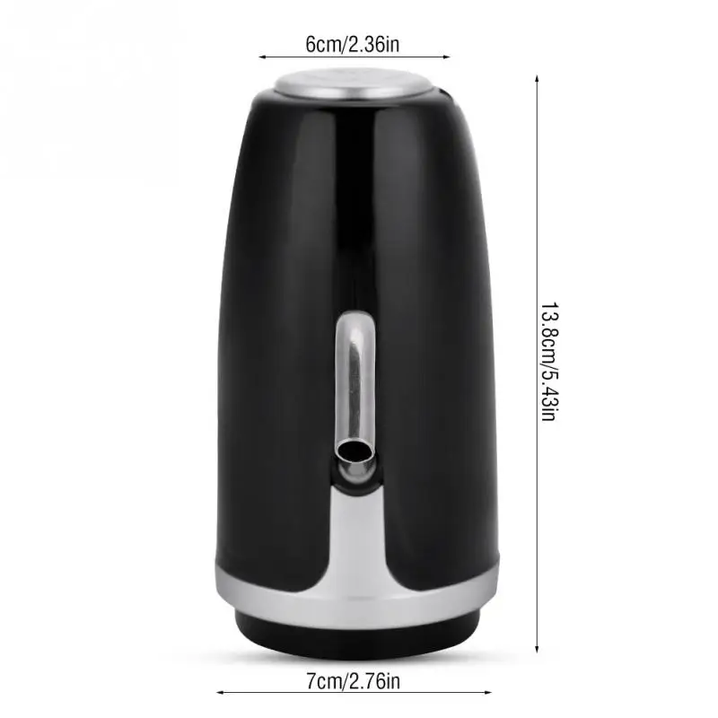 Мини Портативный бутилированный водяной насос USB Перезаряжаемый дозатор для дома, кухни, офиса 11.3L, 15L, 18.9L для рождественского подарка