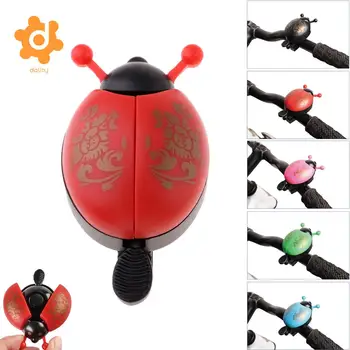

Lovely Funny Kids Children Beetle Ladybug Ring Bicycle Bell for Boys Girls Cycling Bike Ride Alarm Mountain Bike Trumpet Horn