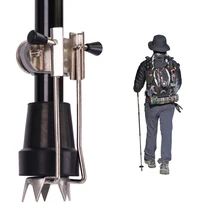 Ходячие когти Crampon палочки трость треккинг полюс Аксессуары ледяная Насадка-хват для тростей или костылей