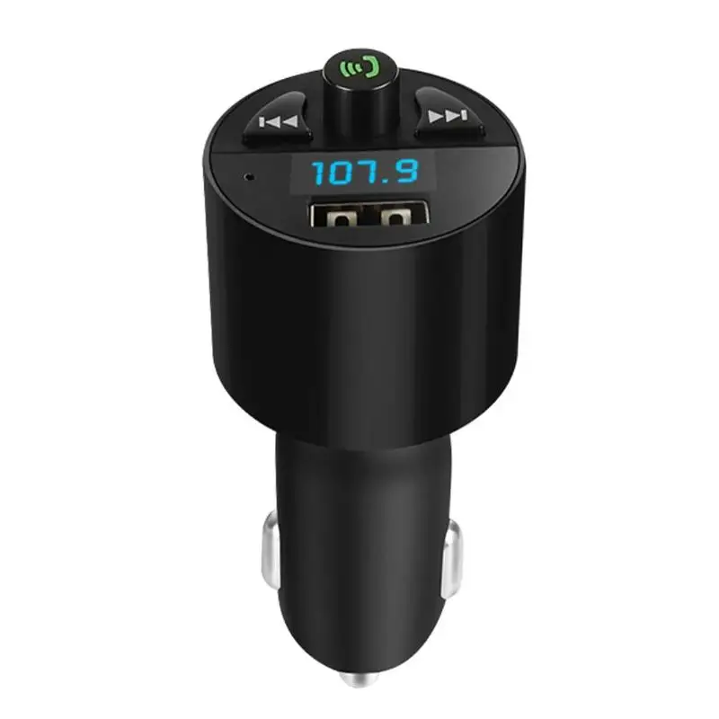 Automobile FM Transmitter Bluetooth Handsfree Car Kit Auto OLED Display USB Charger Vehicle Mp3 Player With 2.5A | Автомобили и