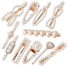 11 шт. заколки для волос привлекательные элегантные цветочные жемчужные Заколки-пряжки для волос заколки для волос зажим заколки для волос для женщин девушек Дамы