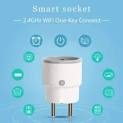 Tuya Мини wifi умная розетка таймер домашний беспроводной небольшой выход для IFTTT переключатель для умной жизни wifi умный штекер