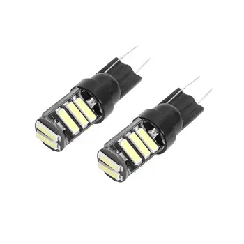 

2Pcs 12V W5W T10 7020 11SMD LED Lights Automobiles Wedge Light Brake Rear Taillight Lamp Bubl Auto White Reversing Lights