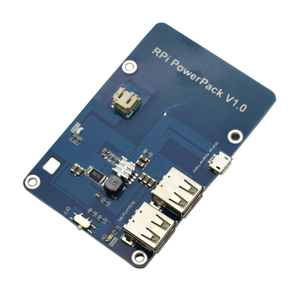 Raspberry Pi 3 литиевая батарея блок питания плата расширения двойной USB мобильный