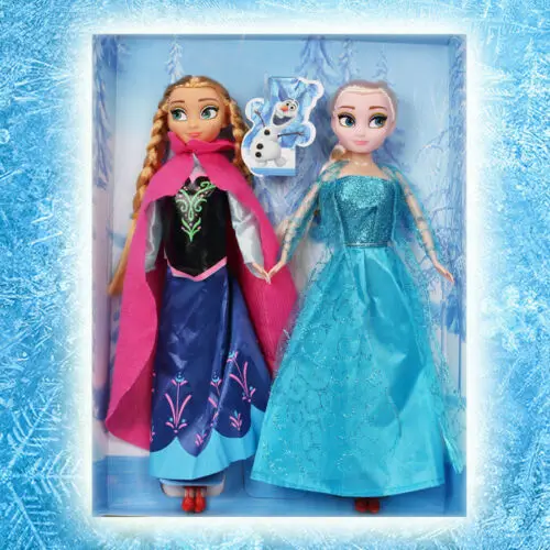 12x30CM Disney Plush Doll Toys Frozen Elsa&Anna Princess Stuffed Brinquedos Doll Toys For Kids Birthday Gift 12x30CM Disney Plush Doll Toys Frozen Elsa&Anna Princess Stuffed Brinquedos Doll Toys For Kids Birthday Gift