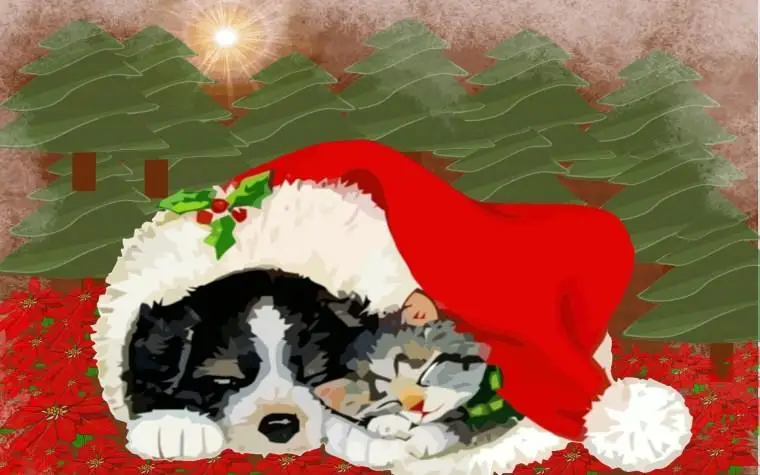 Full Drill Square Christmas Diamond Painting Kit 5D - DIY Season 2-22 Cross Stitch Rhinestone Mosaic | Дом и сад