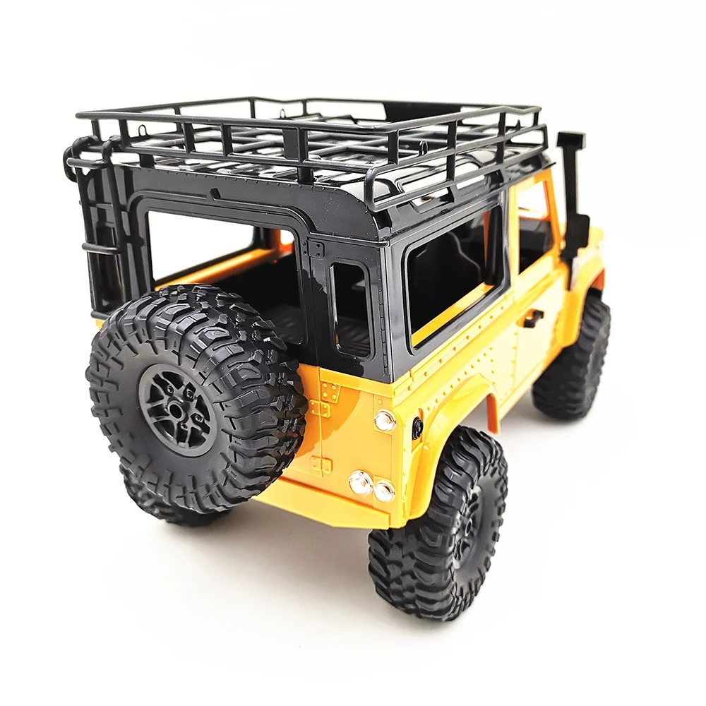 Mn-90 1/12 2.4G 4Wd 15Km/H Rc Car With Front Led Light 2 Body Shell Rock Crawler Truck Rtr Unisex Remote Control Rc Truck Toys