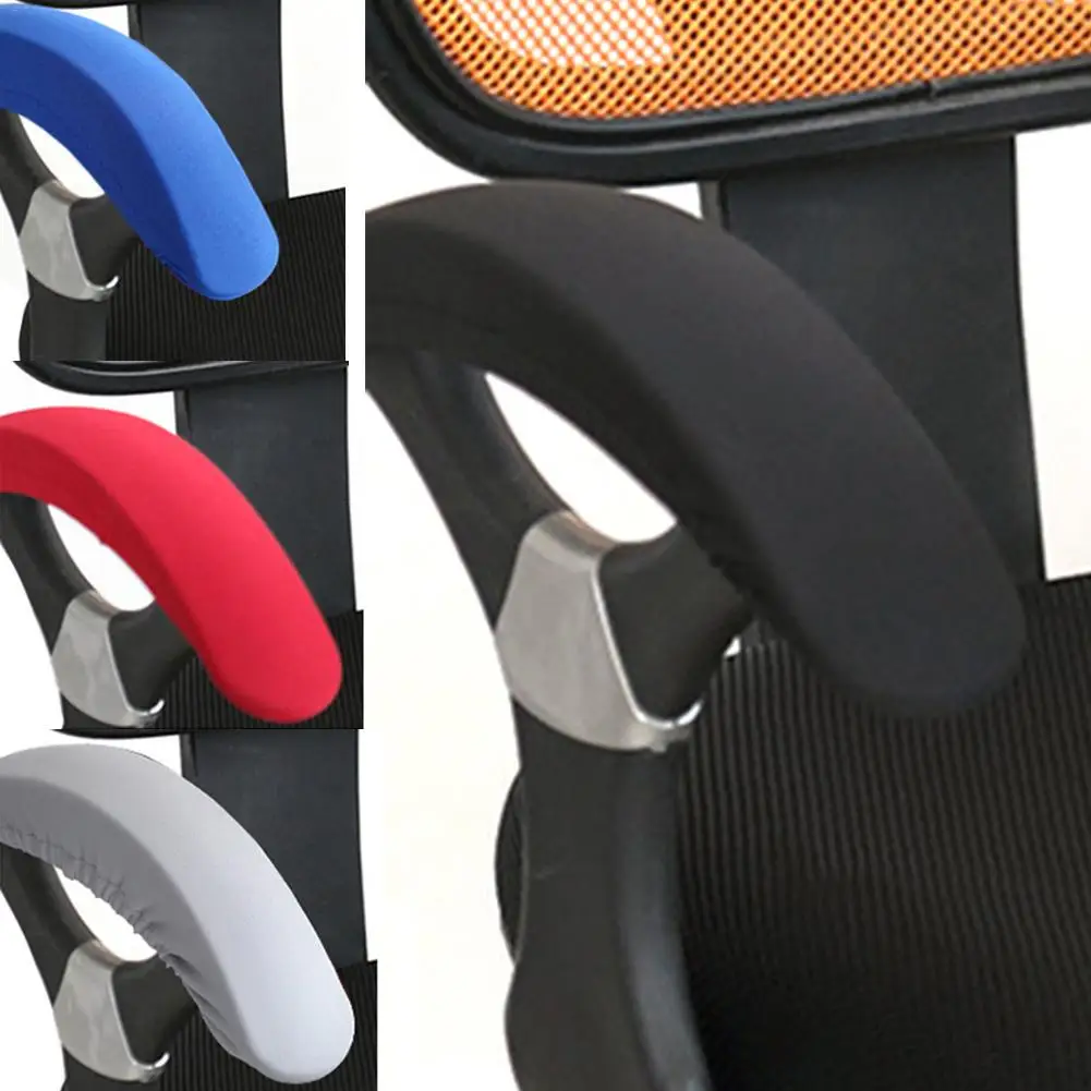 

New Armrest Cover for Office Computer Chair Cover Colourful Arm rest Cover Decoration Lycra Spandex Armrest Computer Chair Cover