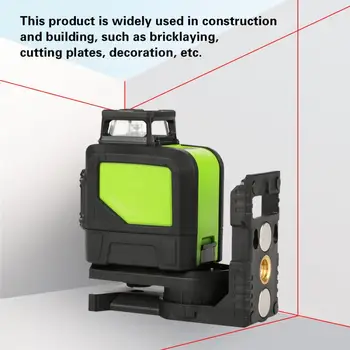 

Digital Inclinometer 360 Degree Rotary Laser Level High-accuracy Self-Leveling Cross Meter Tool Electronic Protractor