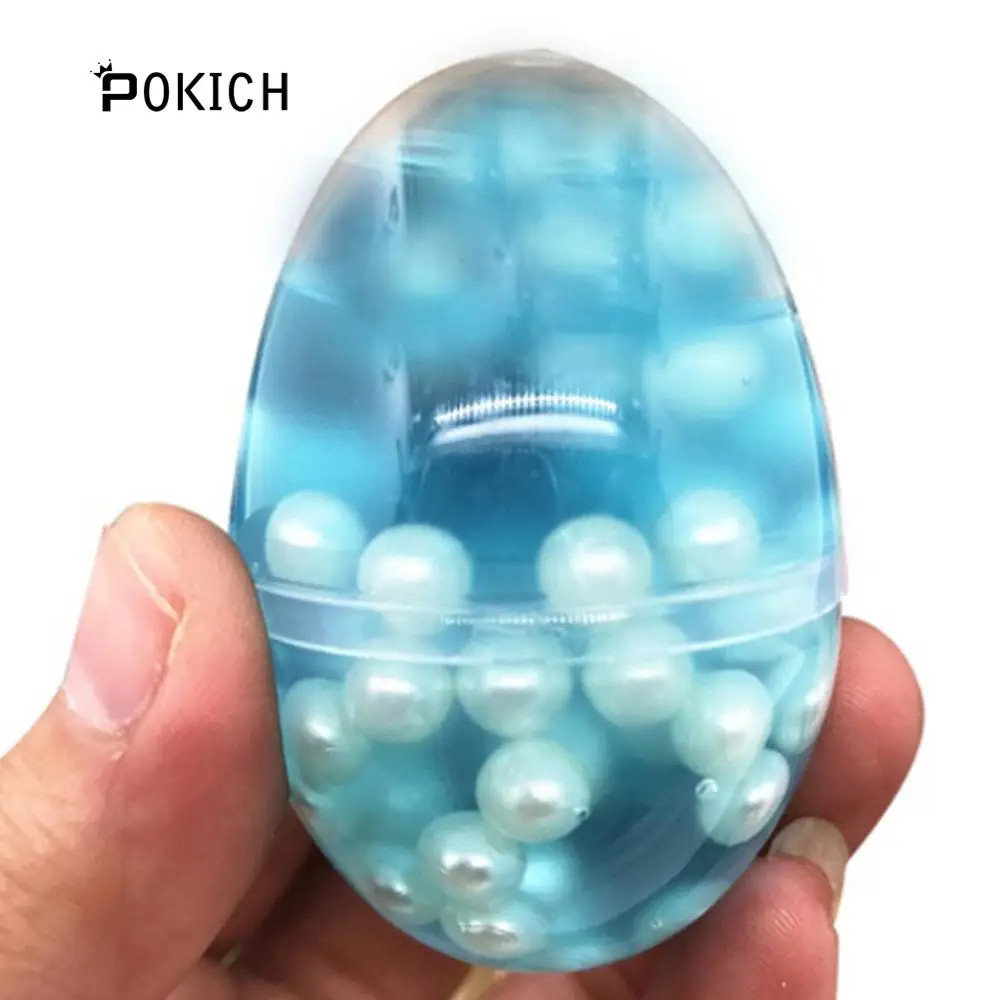 Красочная мягкая глина Pokich Pearl Mud для снятия стресса сделай сам прозрачные
