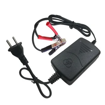 

100pcs Portable Smart 12V1A Charger 12V car & motorcycle battery charger with US plug adapter for 12V 5AH-15AH